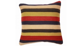 Oriental Kilim Pillow cushion natural colors & wool ca. 40x40 cm