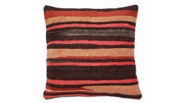 Oriental Kilim Pillow cushion natural colors & wool ca. 40x40 cm