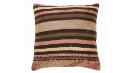 Oriental Kilim Pillow cushion natural colors & wool ca. 40x40 cm