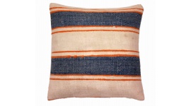 Oriental Kilim Pillow cushion natural colors & wool ca. 40x40 cm