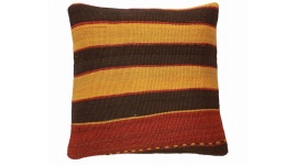 Oriental Kilim Pillow cushion natural colors & wool ca. 40x40 cm