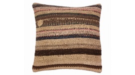 Oriental Kilim Pillow cushion natural colors & wool ca. 40x40 cm