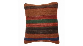 Oriental Kilim Pillow cushion natural colors & wool ca. 40x40 cm