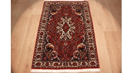 Persian carpet Bijar fine quality Red 105x72 cm