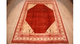 Persian carpet "Ghashghai" pure Wool 295x214 cm Red