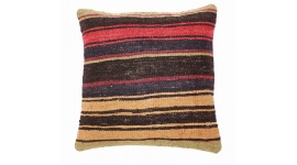 Oriental Kilim Pillow cushion natural colors & wool ca. 40x40 cm