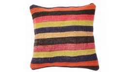 Oriental Kilim Pillow cushion natural colors & wool ca. 40x40 cm