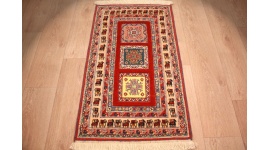 Persian carpet Nimbaf pure wool 100x59 cm