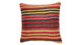 Oriental Kilim Pillow cushion natural colors & wool ca. 40x40 cm