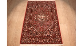 Persian carpet Bidjar with silk  106x70 cm