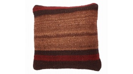 Oriental Kilim Pillow cushion natural colors & wool ca. 40x40 cm