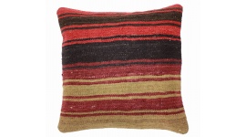 Oriental Kilim Pillow cushion natural colors & wool ca. 40x40 cm