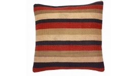 Oriental Kilim Pillow cushion natural colors & wool ca. 40x40 cm