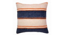 Oriental Kilim Pillow cushion natural colors & wool ca. 40x40 cm