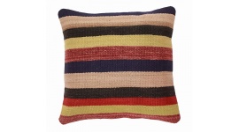 Oriental Kilim Pillow cushion natural colors & wool ca. 40x40 cm