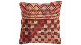 Oriental Kilim Pillow cushion natural colors & wool ca. 40x40 cm