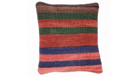 Oriental Kilim Pillow cushion natural colors & wool ca. 40x40 cm