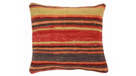 Oriental Kilim Pillow cushion natural colors & wool ca. 40x40 cm