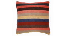 Oriental Kilim Pillow cushion natural colors & wool ca. 40x40 cm