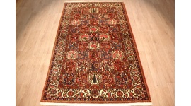Persian carpet Bakhtiar virgin wool 256x153 cm Red