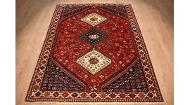 Perser Teppich Yalameh Wollteppich 198x150 cm