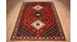 Persian carpet Yalameh pure wool  198x150 cm