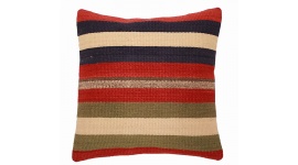 Oriental Kilim Pillow cushion natural colors & wool ca. 40x40 cm