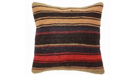 Oriental Kilim Pillow cushion natural colors & wool ca. 40x40 cm