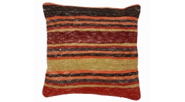 Oriental Kilim Pillow cushion natural colors & wool ca. 40x40 cm