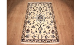Persian carpet Nain 142x89 cm Beige