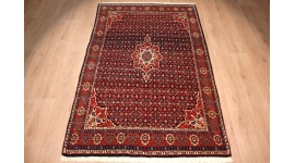 Persian carpet Bidjar oriental rug 211x136 cm Red