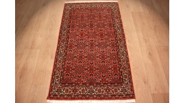 Persian carpet Bidjar wool carpet 146x83 cm Red