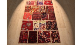 "PATCHWORK" Orient Teppich Designer Wollteppich 149x89 cm