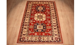 Orient Teppich Kazak reine Wolle 229x167 cm Rot