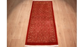 Persian carpet Bidjar wool carpet 147x68 cm Red