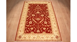 Ziegler Teppich Orientteppich 177x121 cm Rot