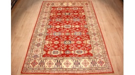 Orientteppich Kazak  Wollteppich 292x201 cm Rot