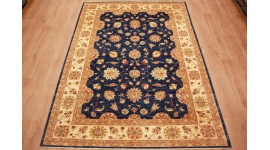 Ziegler Teppich Orientteppich 292x213 cm Blau
