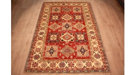 Orient Teppich Kazak reine Wolle 278x187 cm Rot