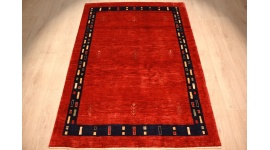 Nomadic Persian carpet Loribaft 182x130 cm Red