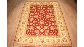 Oriental carpet Ziegler virgin wool 274x207 cm Red