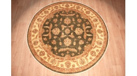 Oriental carpet "Ziegler" virgin wool 216x215 cm Green