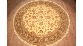 Oriental carpet Ziegler virgin wool 274x274 cm Beige