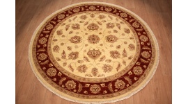 Oriental carpet Ziegler virgin wool 181x181 Ø Round