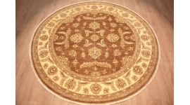 Oriental carpet Ziegler virgin wool 216x216 Ø Round