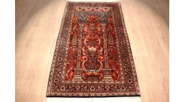Oriental carpet Bidjar virgin wool 185x111 cm