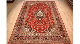 Perser Teppich Kaschan Orientteppich 348x245 cm