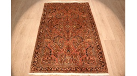 Antik Persian carpet Sarough Wool 151x99 cm Red