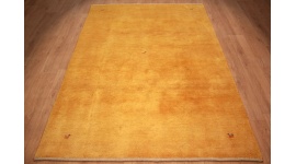 Persian carpet Gabbeh Wool 238x175 cm Orange