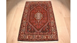 Persian carpet Bidjar fine quality Red 95x63 cm